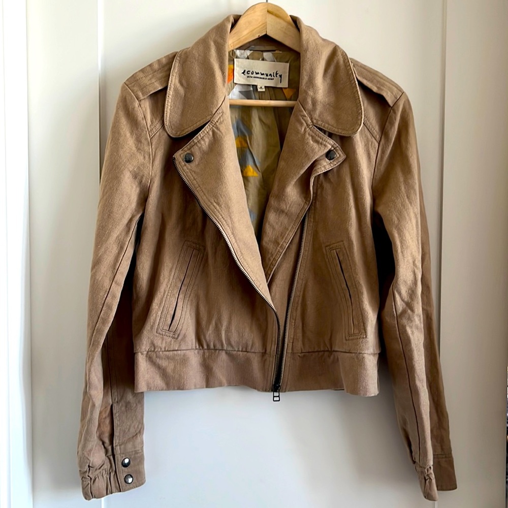 COMMUNITY by Aritzia bomber jacket